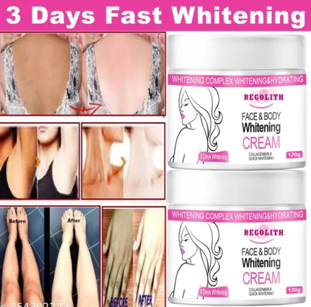 REGOLITH FACE & BODY WHITENING CREAM